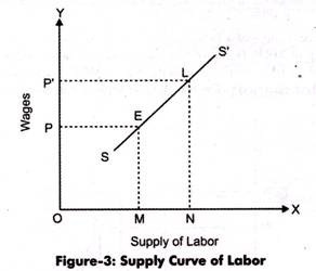 Supply Curve of Labor