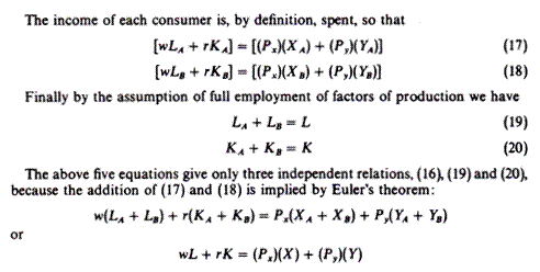 Postulates of Product Exhaustion Theorem - Part 2