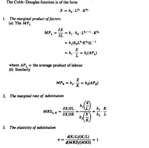 Illustartion of Production Function-1