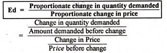 Formula for Proportionate Method