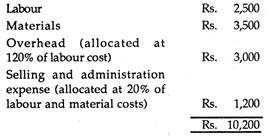 Estimation of Costs