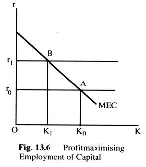 Profitmaximising Employment of Capital