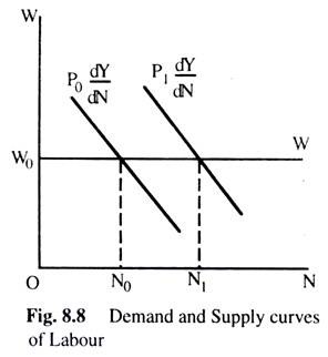 Demand and Supply Curves of Labour