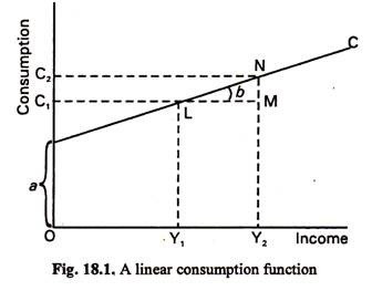 A Linear Consumption Function