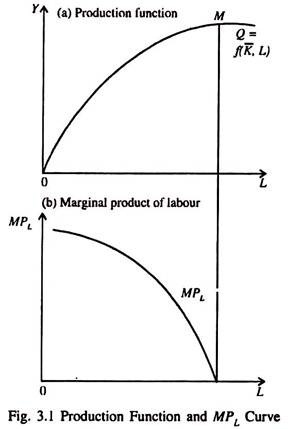 Production Function and MPL Curve