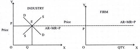 Price Determined in a Perfectly Competitive Market