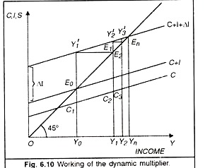 Working of the Dynamic Multiplier