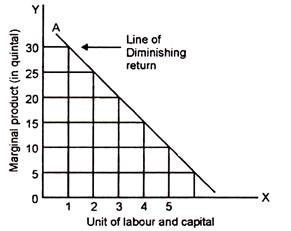 the law of marginal returns