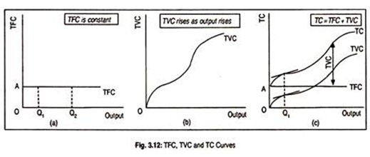 TFC, TVC and TC Curves