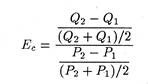 Numerical value of the elasticity coefficient