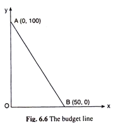 The Budget line