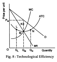Technological efficiency