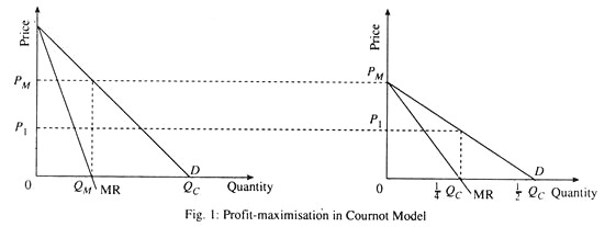Profit-maximisation in Cournot Model