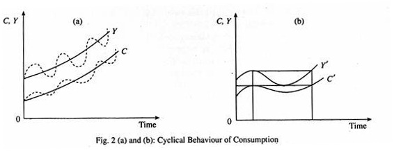 Cyclical Behaviour of Consumption