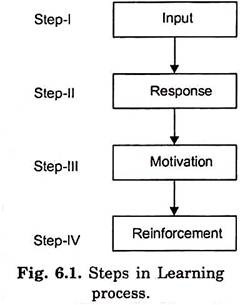 Steps in Learning Process