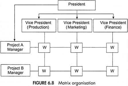 matrix organizational structure